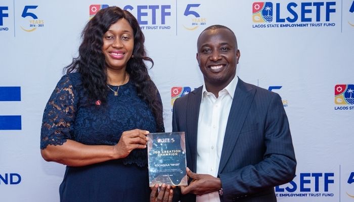Coca-Cola’s 5by20 initiative receives LSETF’s Job Creation award