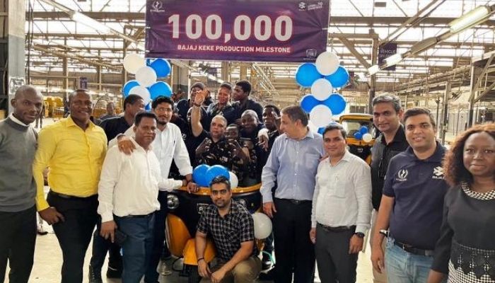 ‘Keke driving micro entrepreneurship’ says Rohtagi as SAKL produces 100,000th tricycle