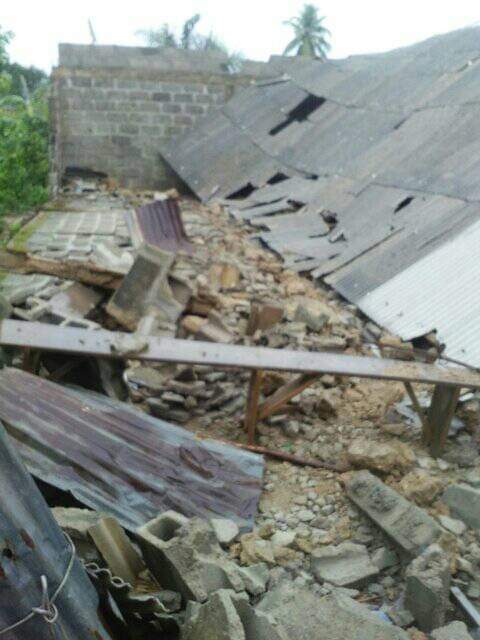 Badagry Church collapsed, April 25, 2022