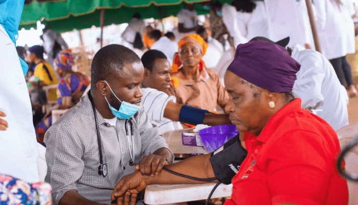 Taiwo Afolabi Medical Outreach benefits 205 Ibadan residents