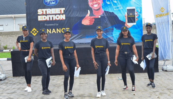Binance hosts Nigerian Idol street edition on university campuses