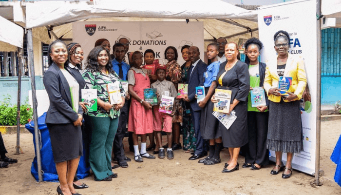 AIFA Reading Society partners NNPC, Shell, others to donate educational materials