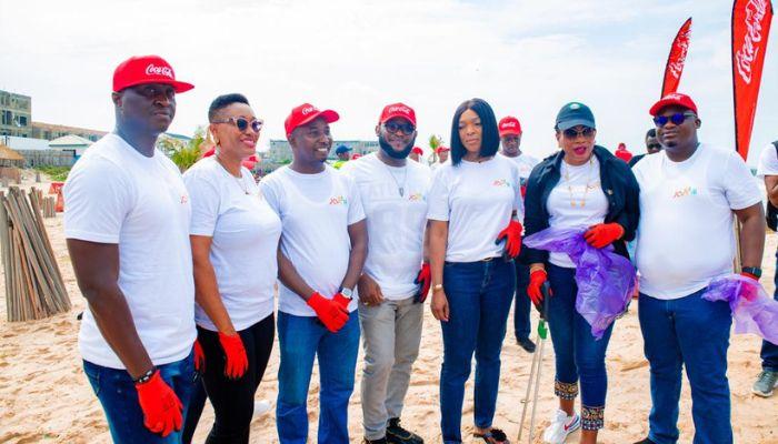 Coca-Cola, others mobilize Elegushi Beach cleanup to mark World Environment Day