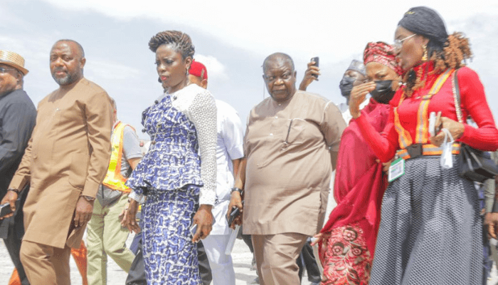 Gbemi Saraki supports NPA on reconstruction of failed Tin-Can quays