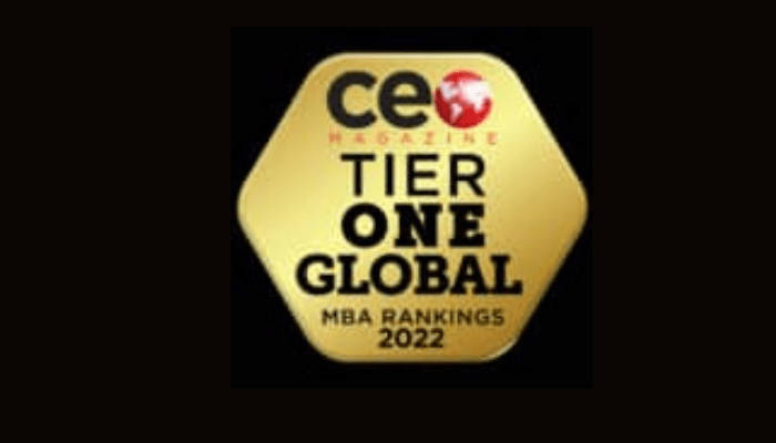 Business School Netherlands rates tier one MBA institution