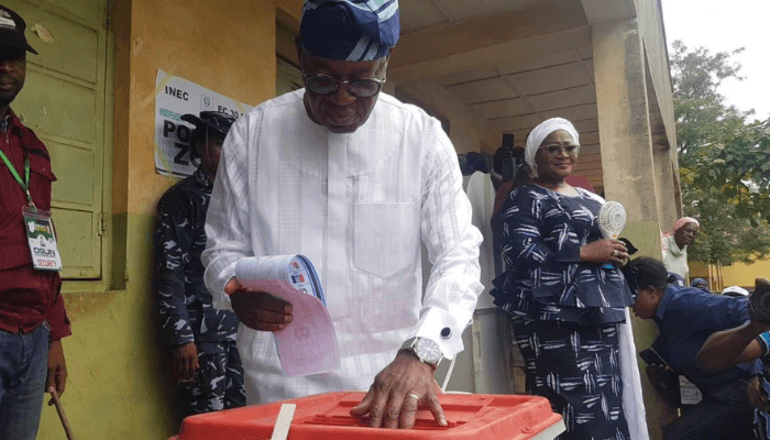 Osun Decides: Oyetola optimistic of winning