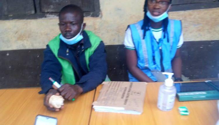 INEC staff on ground at Seventh Day Adventist primary school Ede