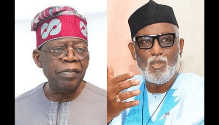 2023: Tinubu appoints Akeredolu as S/West campaign coordinator