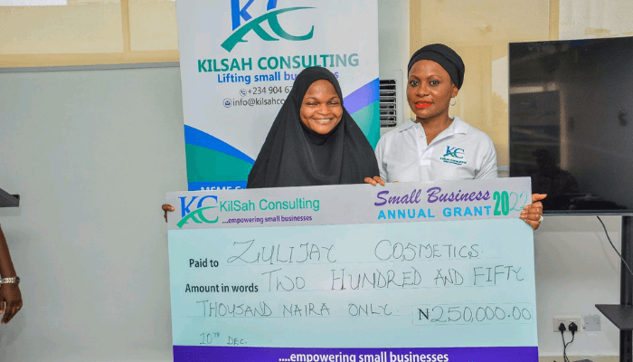 Small businesses get N2m Kilsah Consulting fund for expansion
