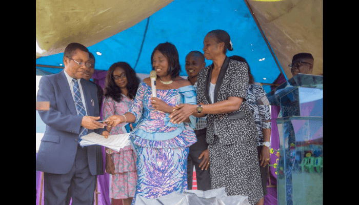 Nwabughuogu’s family donates books, journals, others to Clifford University