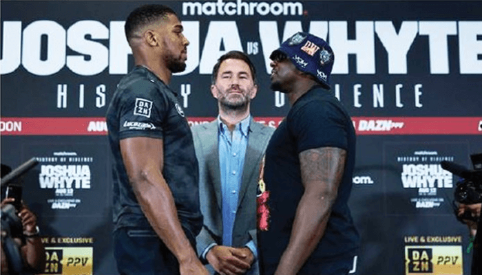 Whyte denies ‘adverse’ findings as Joshua fight cancelled after doping test