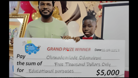 10-year-old Nigerian beat 782, 852 pupils to emerge winner of 2023 Toyota contest