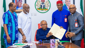 Gov. Mbah signs Electricity Bill into law