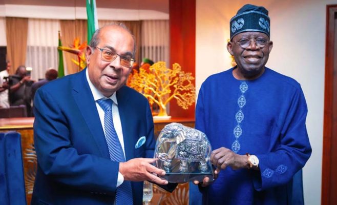 Tinubu-arrives-India