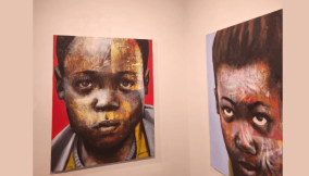 Chika Idu furthers advocacy for street children with ‘Healing’ exhibition in Indiana