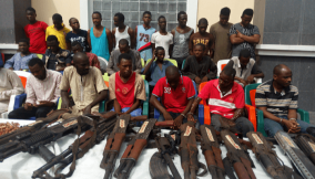 Kogi police parade suspected criminals, kidnappers