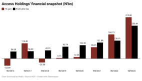 Access Holdings’ FX gain jumps 71% to N314bn on naira devaluation