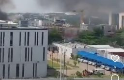 Canadian embassy fire
