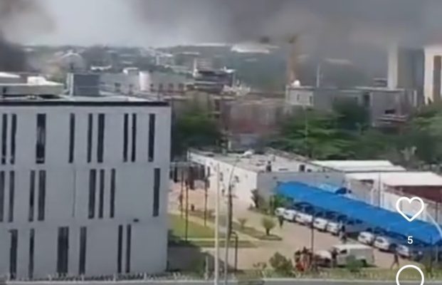 Canadian embassy fire