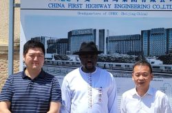 China first highway engineering with Uba Michael