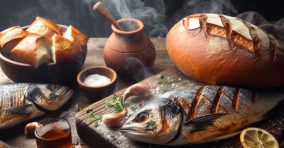 Bread and fish