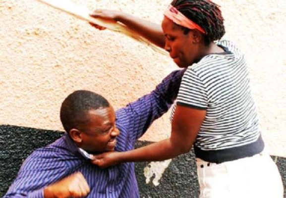 Woman-Beating-Man