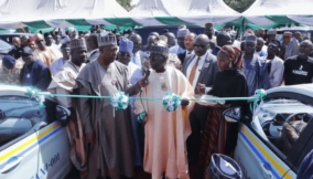 Subsidy: Tinubu commissions Zulum’s 107 electric/gas buses, taxis