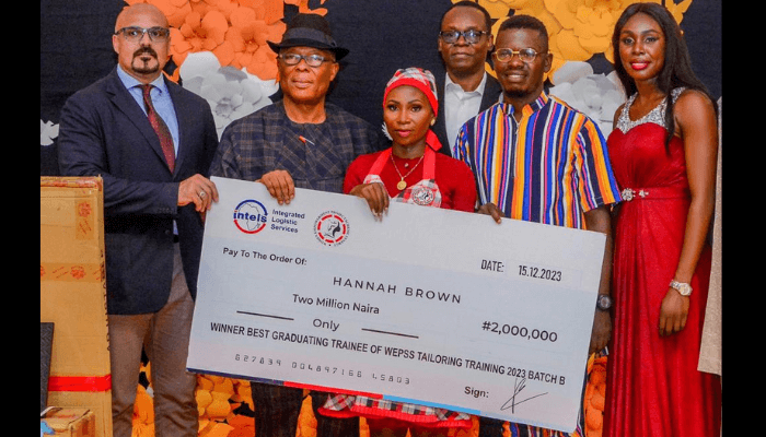 INTELS graduates 85 WEPSS beneficiaries, donates 1000 garments