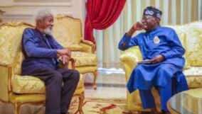 Wọlé soyinka visits Tinubu
