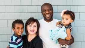 Yemi Mobolade and family