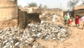 Agodi Market emissions impact on HLA School for The ‘Handicapped’ pupils
