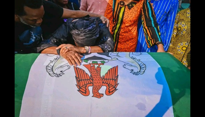 Akeredolu’s body arrives Nigeria
