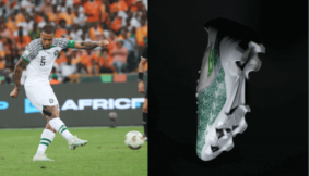 AFCON:Troost-Ekong displays eco-friendly bamboo-made Sokito boots in Ivory Coast