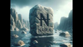 Floating a stone naira