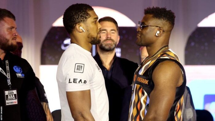 Anthony Joshua vs Francis Ngannou
