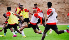 Black-Stars-training