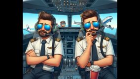 Pilots sleep off