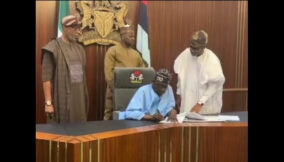Tinubu signs executive orders 40, 41, 42
