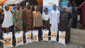 SIFAX Group donates food to 500 Ijora residents to mitigate hunger