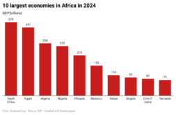 Africa’s GDP giants top 10 largest economies of 2024 – IMF