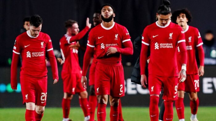 Liverpool players