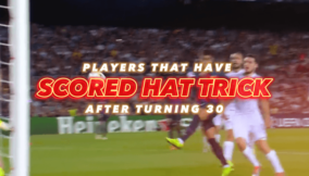 Here are players that have scored hat trick after turning 30