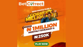 How AI Betting with BetCorrect Can Make You a Millionaire – Join BetCorrect’s Correct Mega Millionaire Promo for a Shot at 1 Million Naira Monthly and 250,000 Weekly!