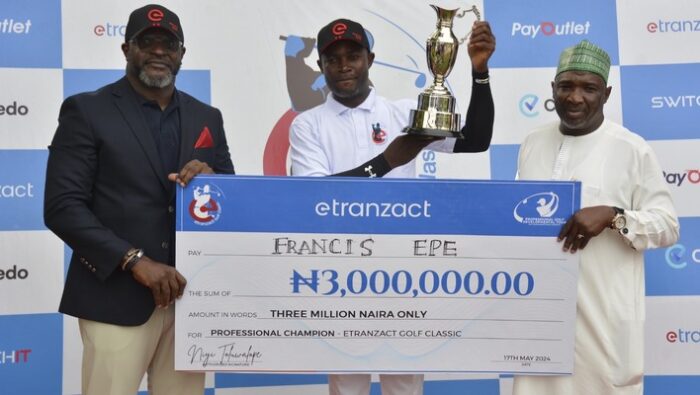 Epe retains eTranzact golf classic title
