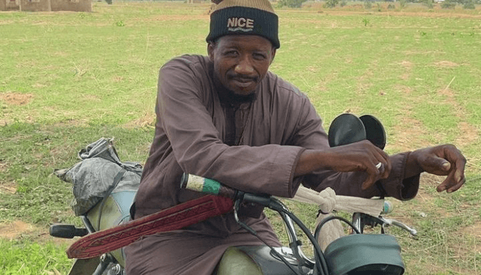 Lawal Kwalba, notorious terrorist commander surrenders to Nigerian troops in Kaduna