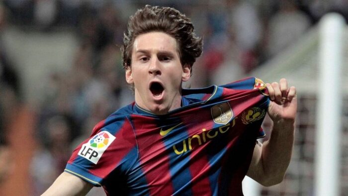 Messi’s Barcelona contract napkin
