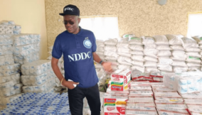 Relief to oceanic communities as NDDC donates relief materials to Soku