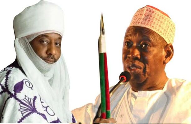 Sanusi and Ganduje who dethroned him