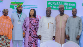 Nasarawa governor sees hope for agriculture, landscape restoration in ACReSAL