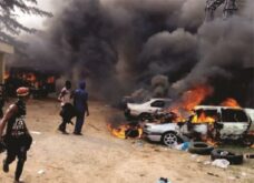 Hoodlums set cars ablaze in Plateau